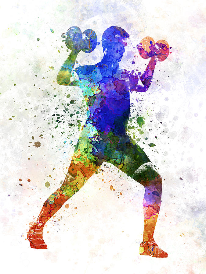 Workout Painting at Explore collection of Workout