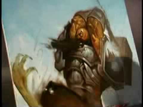 480x360 E.m. Gist World Of Warcraft Oil Painting Demo - World Of Warcraft Painting