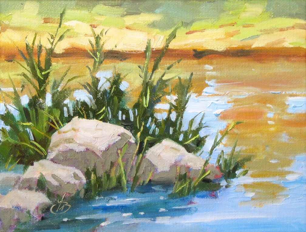 1008x767 Palette Knife Painters, International World Peace, 6x8 Inch Plein - World Peace Painting