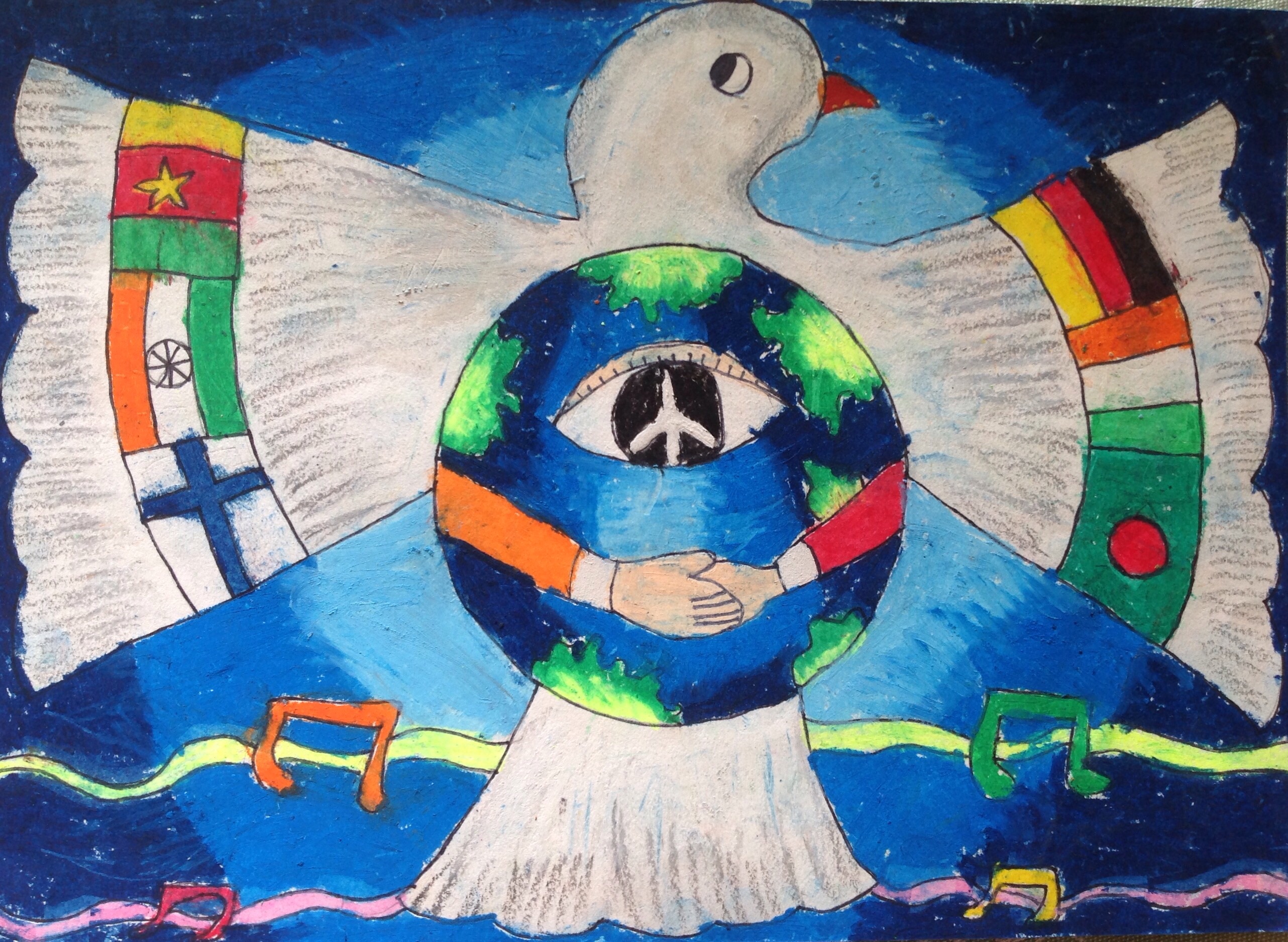 World Peace Painting at PaintingValley.com | Explore collection of ...