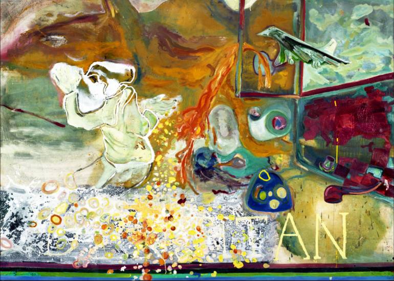 770x549 Saatchi Art A Spoonful Of Mash For The World Peace Revolution - World Peace Painting