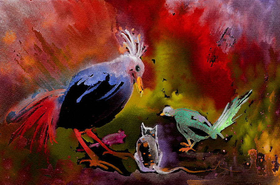 900x595 World Peace Conference Painting By Miki De Goodaboom - World Peace Painting