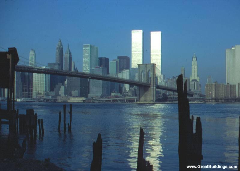 800x570 Great Buildings Image - World Trade Center Painting