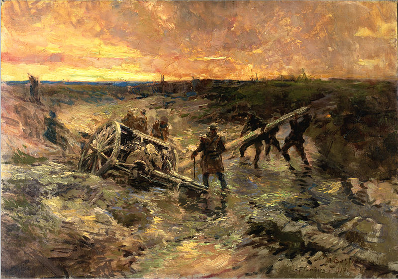 800x561 War Art Wwi Canadian History Workshop - World War 1 Painting