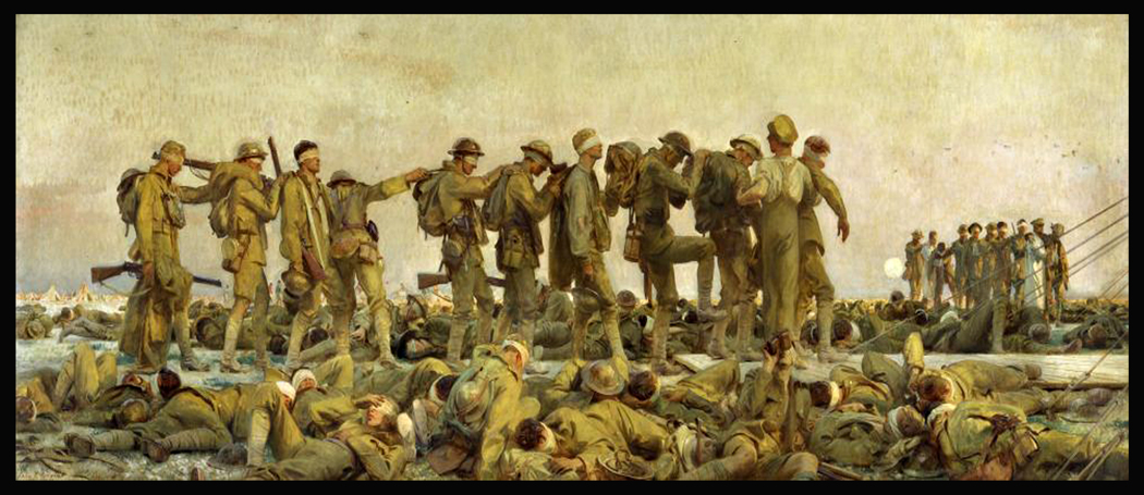 1050x455 World War 1 And American Art - World War 1 Painting