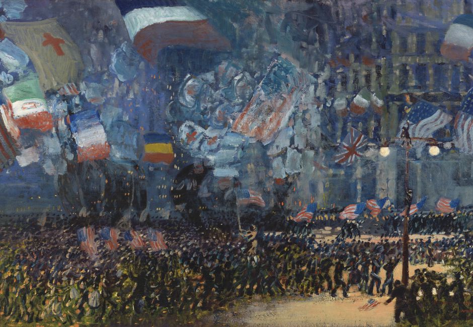 940x650 World War I And American Art Pafa - World War 1 Painting