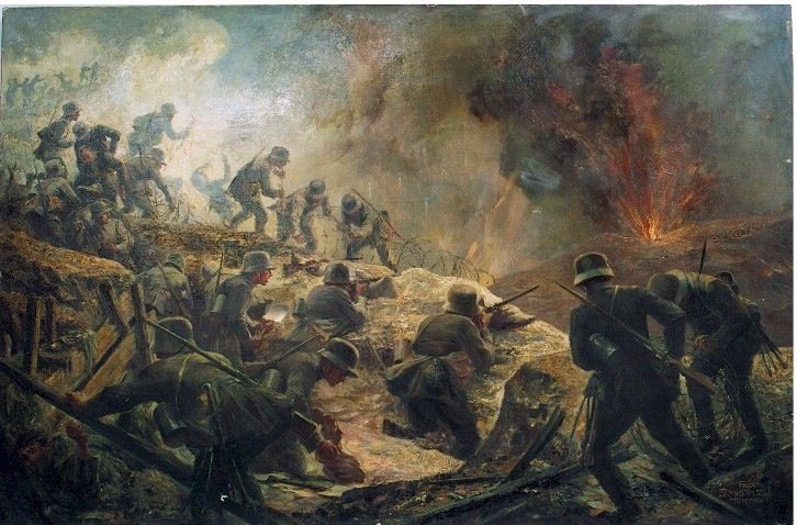 726x478 World War 1 Paintings World War 1 - World War 1 Painting