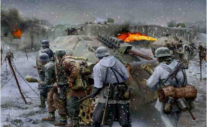 800x491 World War 2 Paintings - World War 2 Painting