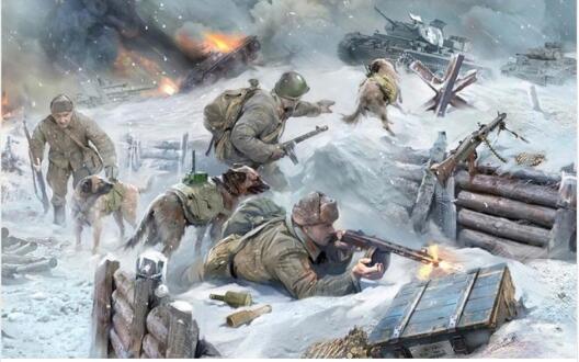 528x330 Art World War 2 Wall Decor Painting Canvas Art Hd Print Fabric - World War 2 Painting