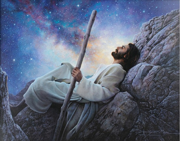613x480 Greg Olsen Shares The Story Behind His Stunning Piece - Worlds Without End Painting