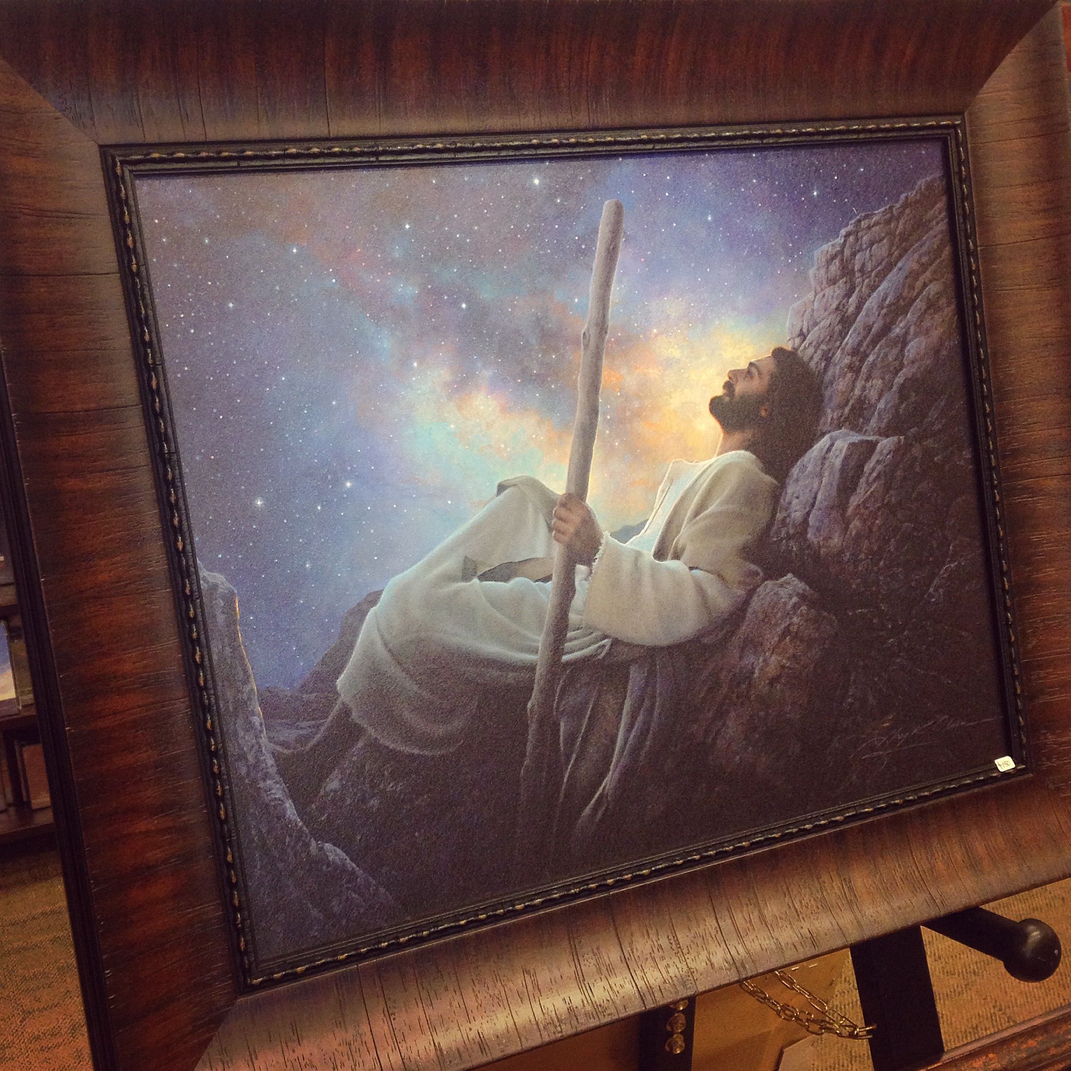 2200x2200 Worlds Without End, This Beautiful Painting Of The Savior, Is - Worlds Without End Painting