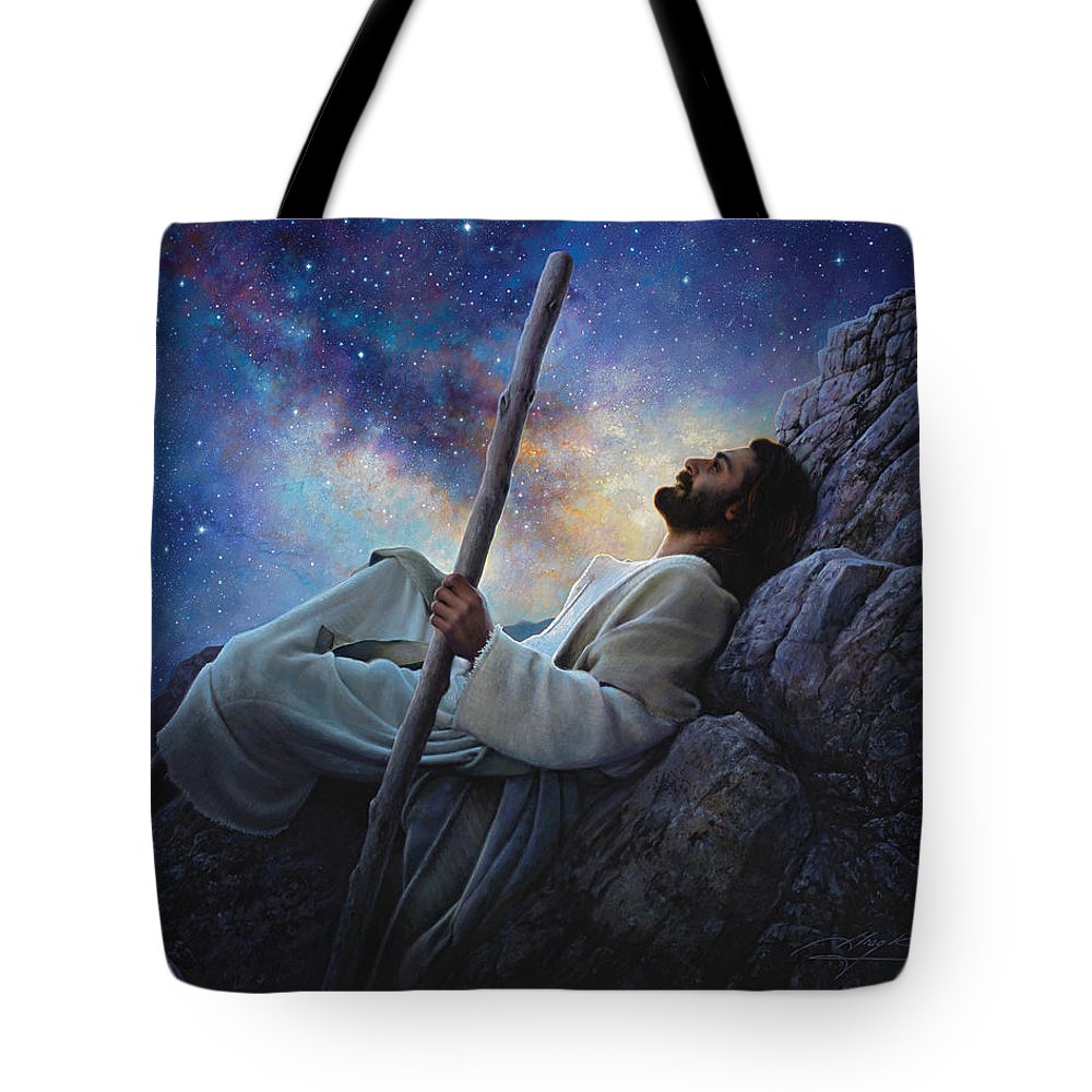 1000x1000 Worlds Without End Tote Bag For Sale By Greg Olsen - Worlds Without End Painting