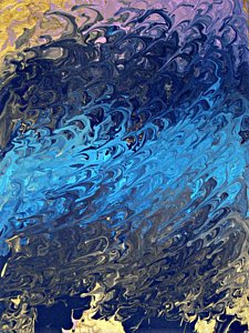 225x300 Untitled Painting By Cyryn Fyrcyd - Worm Painting