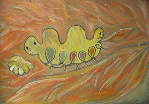 300x210 Worm Paintings - Worm Painting