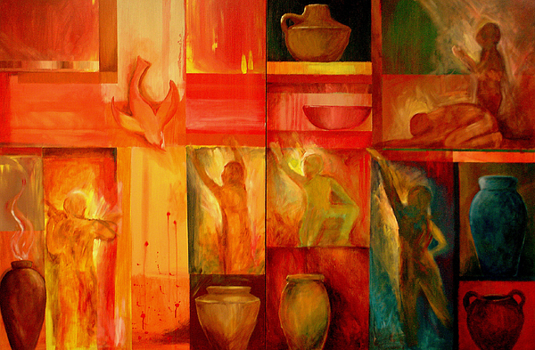 600x393 Worship Painting By Jun Jamosmos - Worship Painting