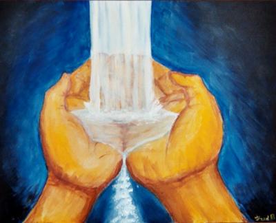 400x324 Worship In The Overflow - Worship Painting