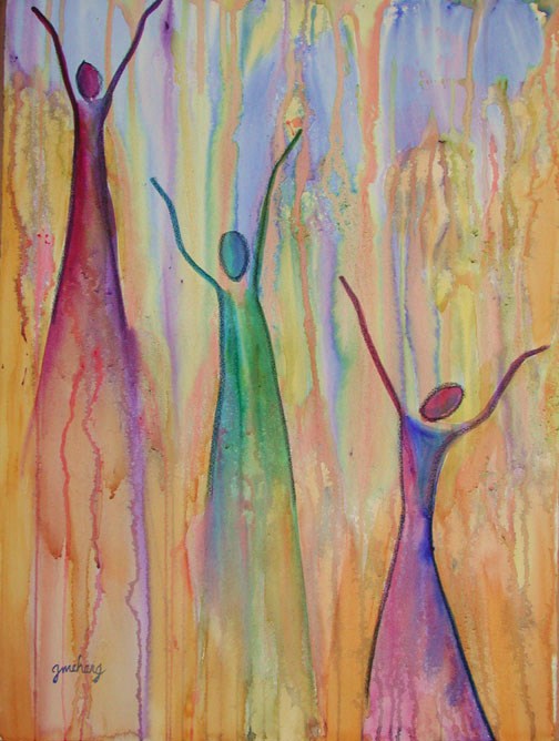 504x668 Hearts Gallery - Worship Painting