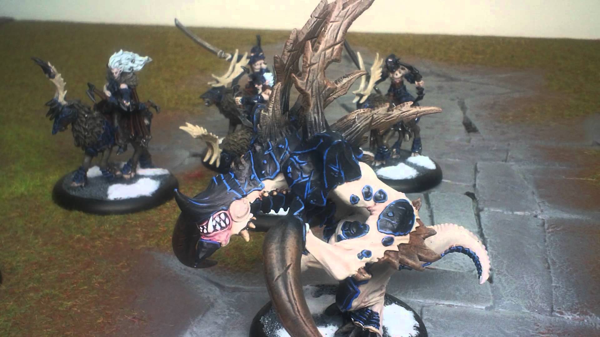 1920x1080 Privateer Press, Hordes, Legion Of Everblight, Warhammer 40k Eldar - Worthy Painting