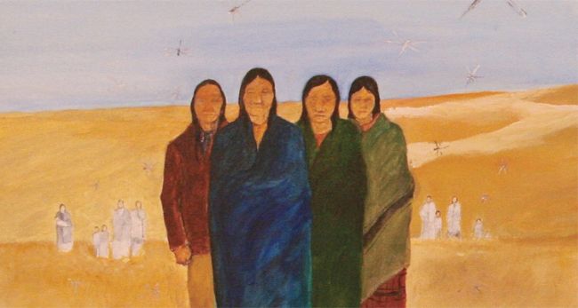650x347 Remembering Wounded Knee - Wounded Knee Painting