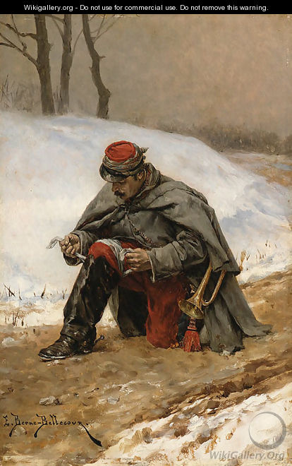 414x660 The Wounded Soldier - Wounded Soldier Painting