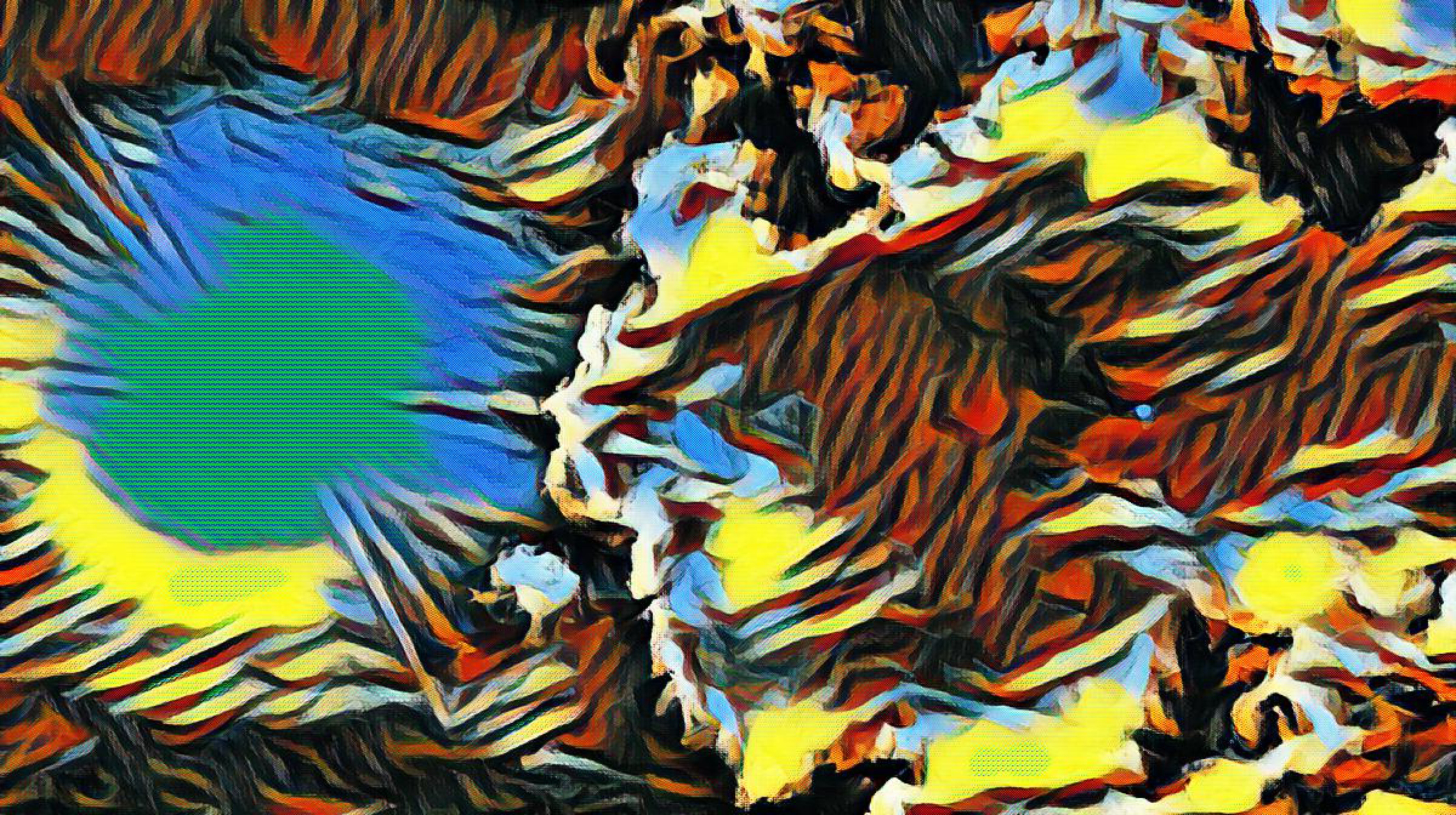 5000x2800 Free Images Vintage, Painting, Illustration, Mural, Wow, Style - Wow Painting