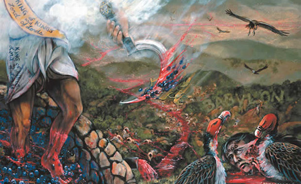 620x380 Preparations For The 7 Bowls Of God's Wrath - Wrath Of God Painting