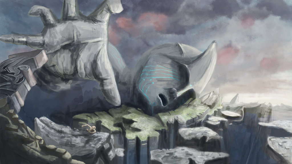 1024x576 Wrath Of God The Father By Karablos - Wrath Of God Painting