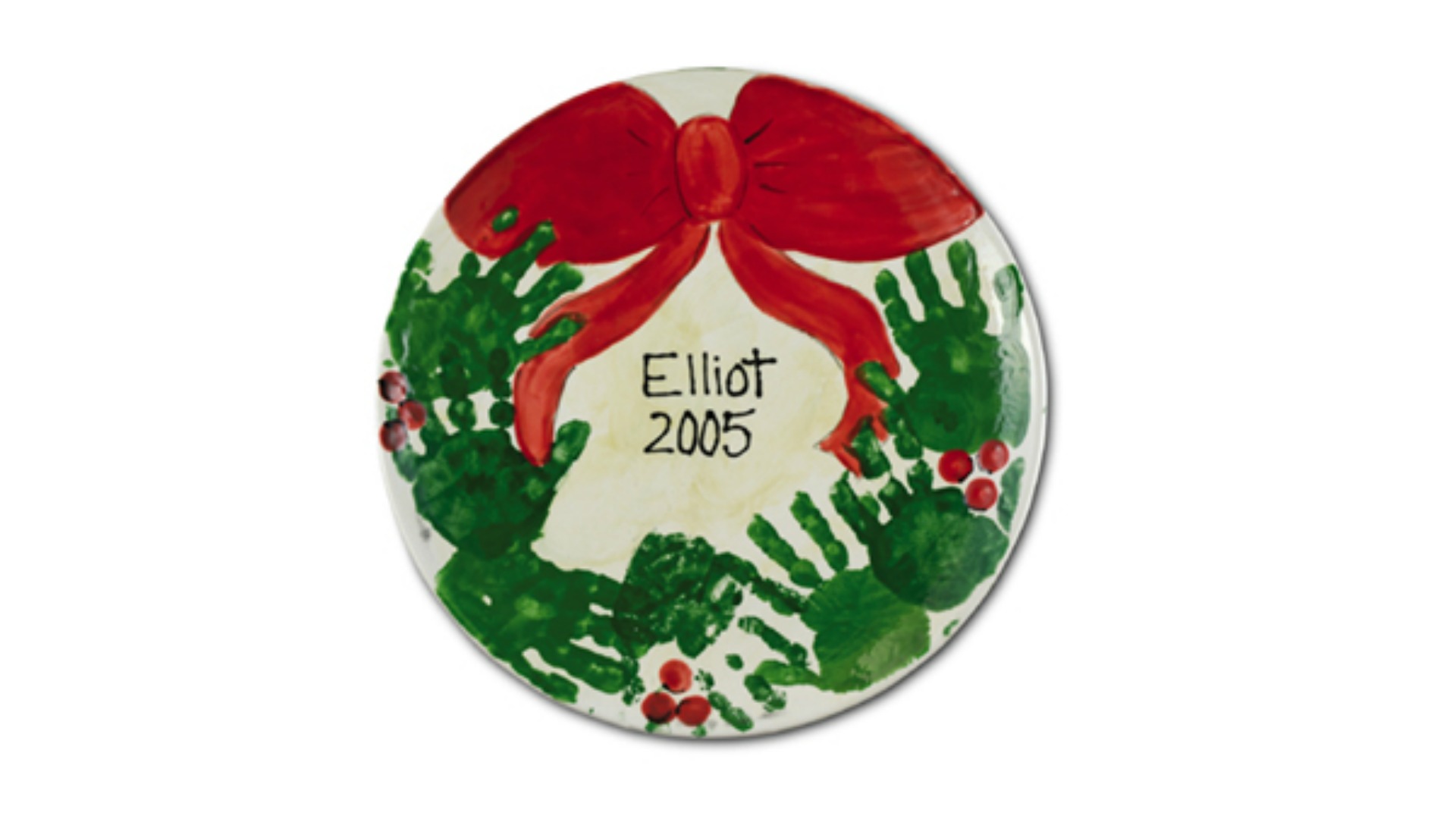 1920x1080 Handy Christmas Wreath Plate Painting Party - Wreath Painting