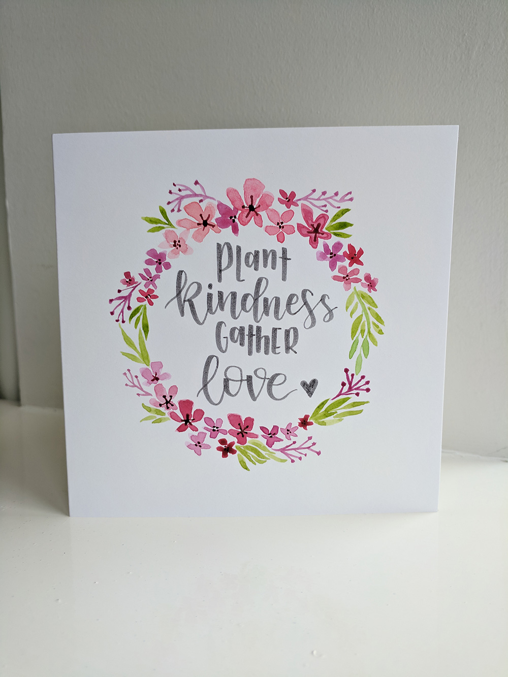 1000x1333 Watercolour Quote Wreath Painting - Wreath Painting