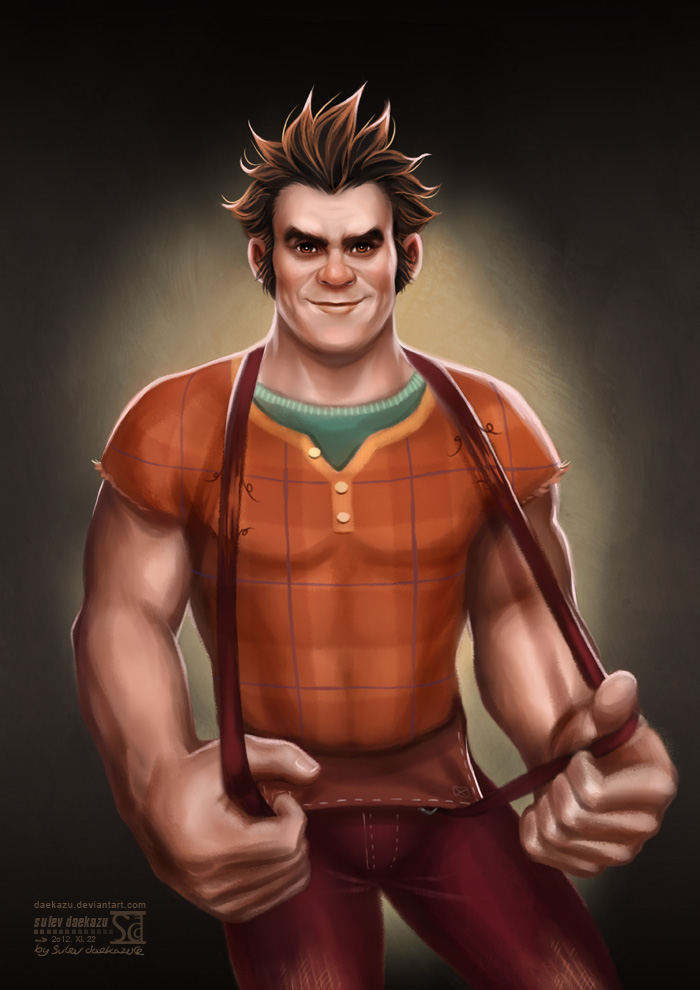 700x990 Wreck It Ralph By Daekazu - Wreck It Ralph Painting