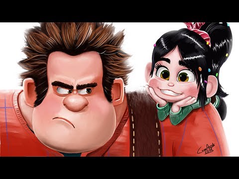 480x360 Detona Ralph Wreck It Ralph Speed Painting - Wreck It Ralph Painting