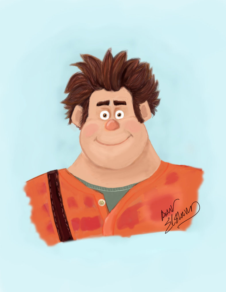 787x1014 Disney - Wreck It Ralph Painting
