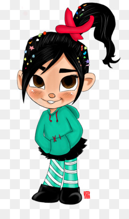 260x440 Free Download Vanellope Von Schweetz Character Sculpey Painting - Wreck It Ralph Painting