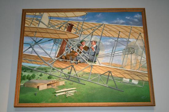 550x366 Painting Of The Wright Brothers - Wright Brothers Painting