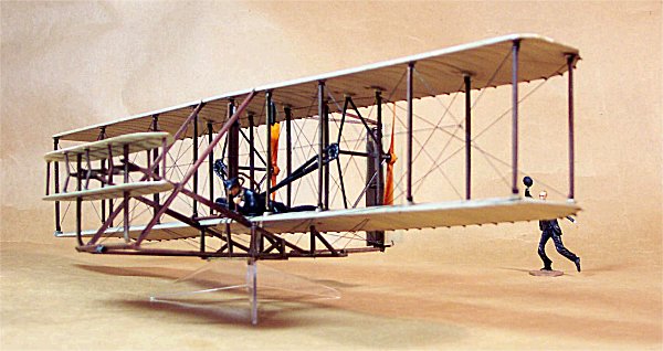 600x318 Scale Model Gallery - Wright Brothers Painting