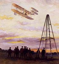 192x207 Wake Up Call - Wright Brothers Painting