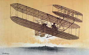 300x186 Wright Brothers Paintings Fine Art America - Wright Brothers Painting