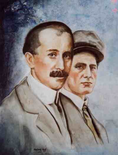 400x522 Wright Brothers Lap Books - Wright Brothers Painting