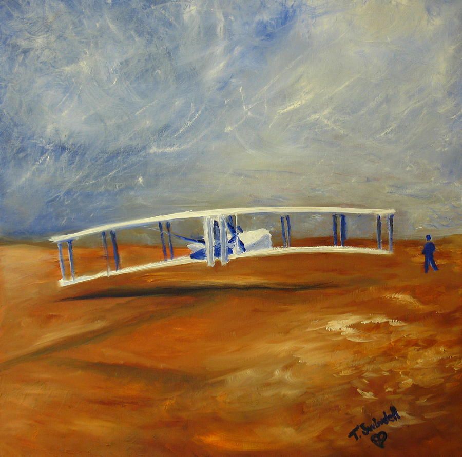 900x891 Wright Brothers Painting - Wright Brothers Painting