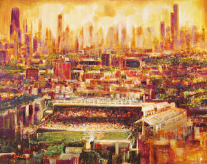 300x237 Wrigley Field Paintings Fine Art America - Wrigley Field Painting