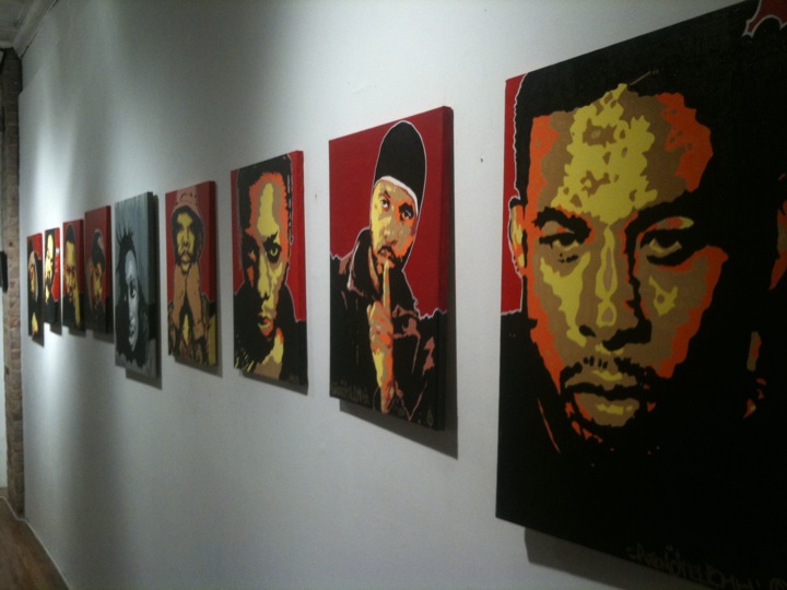 720x540 Wu Ha Wu Tang Clan 20th Anniversary Art Exhibition (Video - Wu Tang Clan Painting