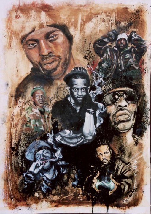 Wu Tang Painting at PaintingValley.com | Explore collection of Wu Tang ...