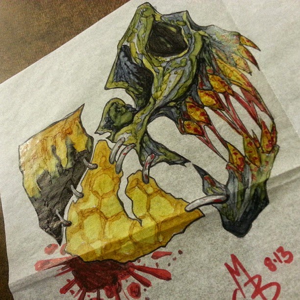 612x612 Wu Tang Clan Disciples Wu Art Thursday - Wu Tang Painting