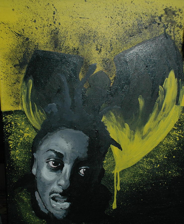 740x900 Wu Tang Killa Bee Painting By Matt Burke - Wu Tang Painting