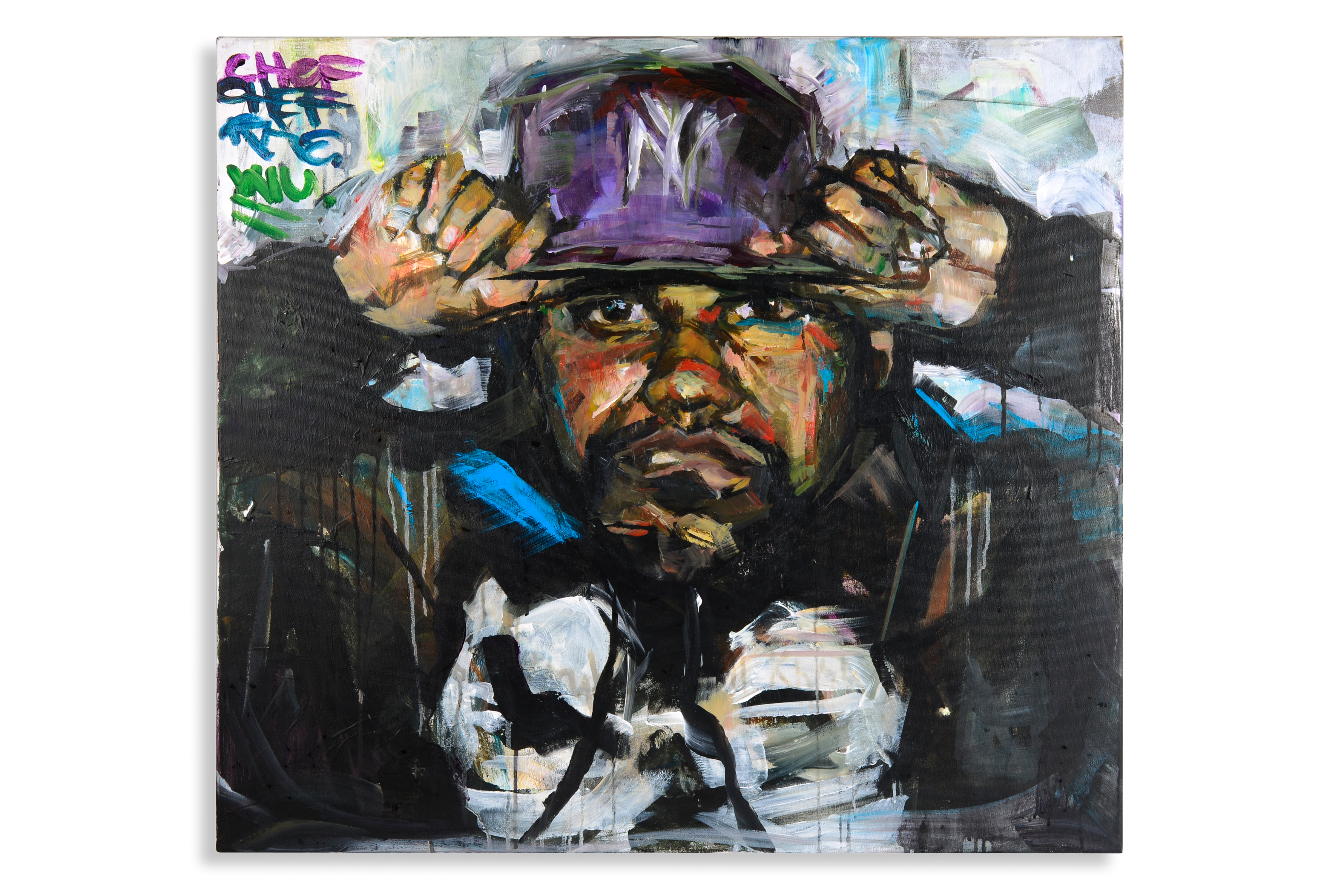 4500x3000 Get Your Hands On A Signed Raekwon Painting Endaproblem - Wu Tang Painting