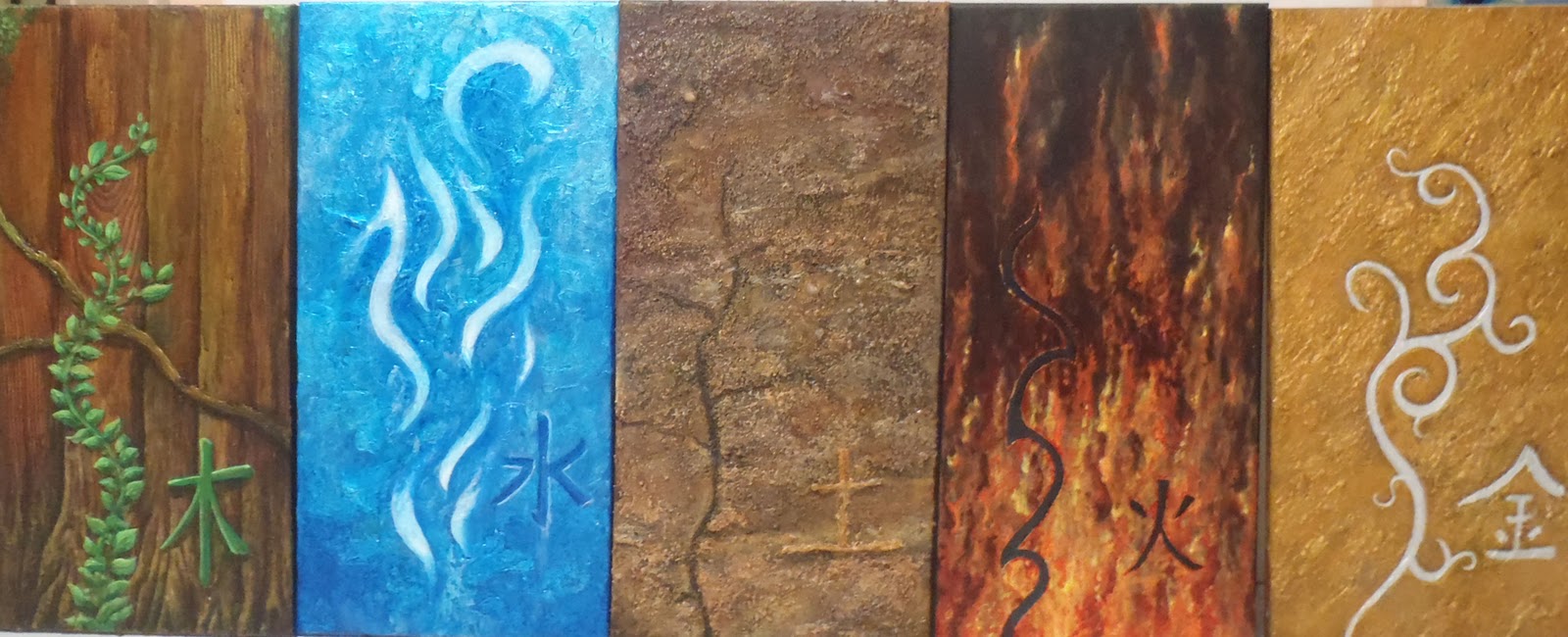 1600x650 Tlenz Art Wu Xing - Wu Xing Painting