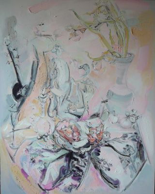 320x400 Yan Xing Oil Painting Works Exhibition Exhibition Artlinkart - Wu Xing Painting