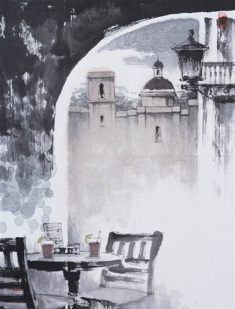 780x1024 Zequn Wu - Wu Xing Painting