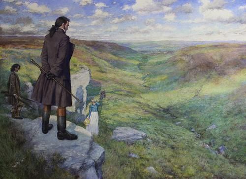 500x364 Christian Birmingham - Wuthering Heights Painting