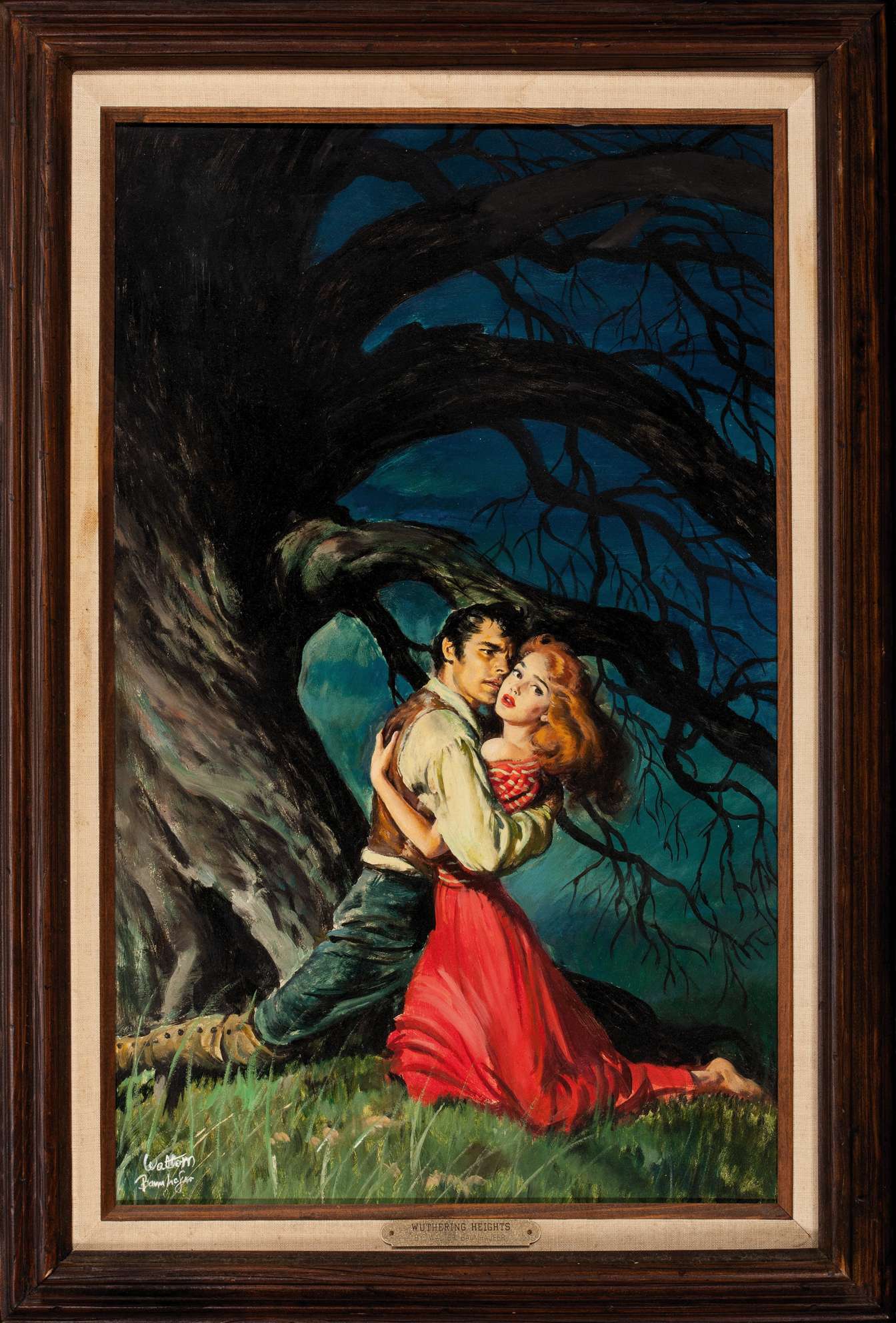 1344x1984 James Halperinprivate Collection Artists - Wuthering Heights Painting